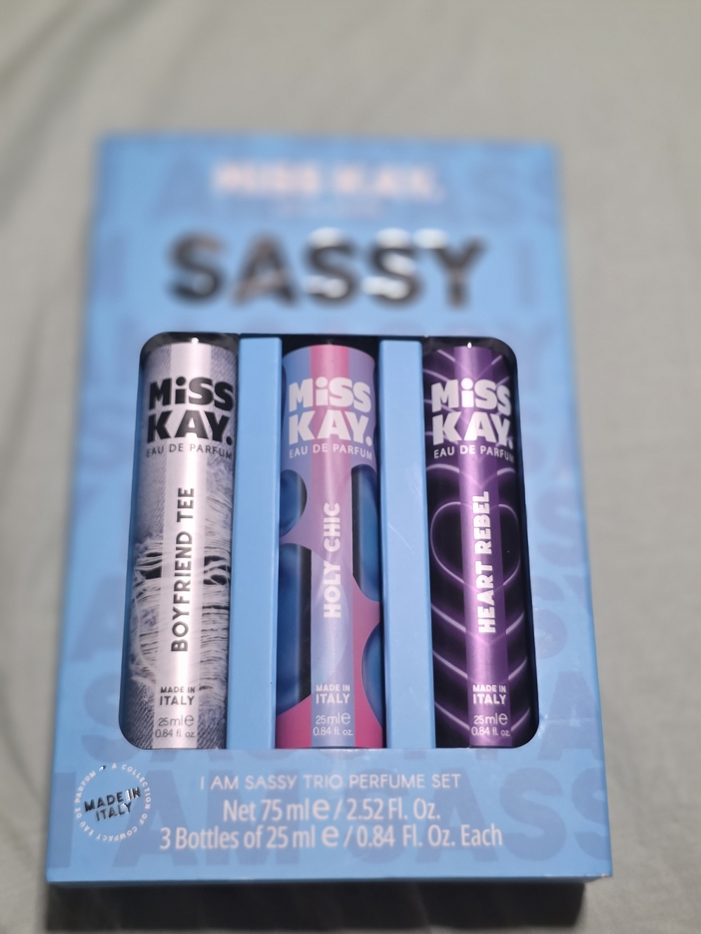 Sassy Trio Women’s Perfume Set - Pink & Purple